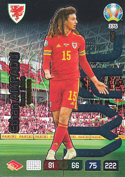 Ethan Ampadu Wales Panini UEFA EURO 2020 FANS - Wonderkid #376